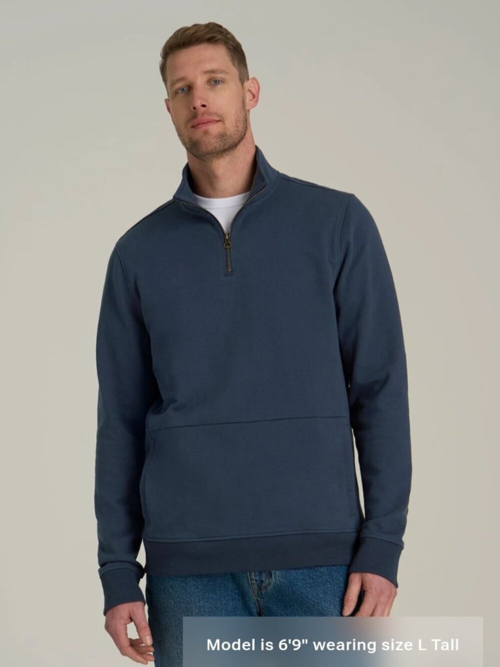 Men's LJ&S Heavyweight Quarter-Zip Pullover
